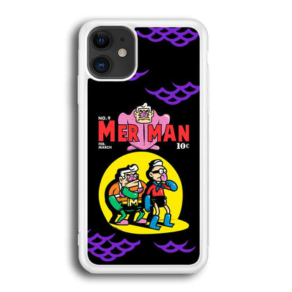 Spongebob Squarepants Mer Man Hero Show iPhone 12 Case-Oxvistore