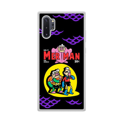 Spongebob Squarepants Mer Man Hero Show Samsung Galaxy Note 10 Plus Case-Oxvistore