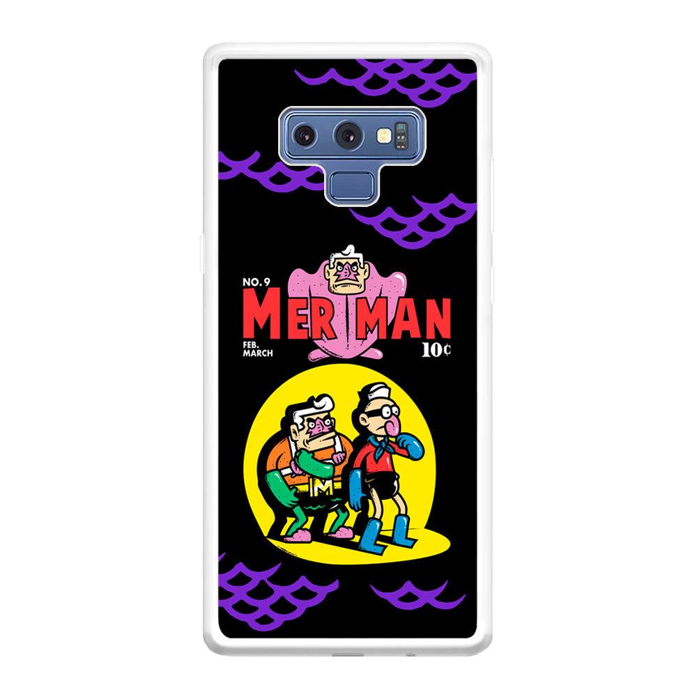 Spongebob Squarepants Mer Man Hero Show Samsung Galaxy Note 9 Case-Oxvistore