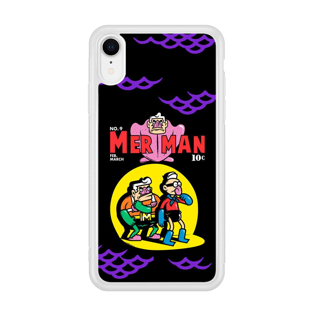 Spongebob Squarepants Mer Man Hero Show iPhone XR Case-Oxvistore