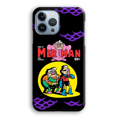 Spongebob Squarepants Mer Man Hero Show iPhone 14 Pro Case-Oxvistore