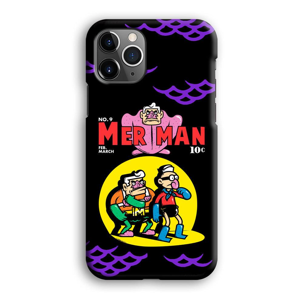 Spongebob Squarepants Mer Man Hero Show iPhone 12 Pro Max Case-Oxvistore