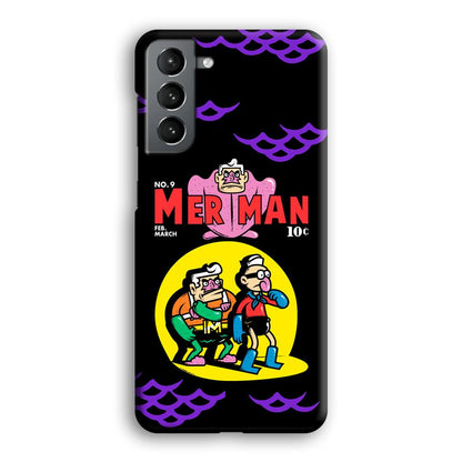 Spongebob Squarepants Mer Man Hero Show Samsung Galaxy S21 Plus Case-Oxvistore