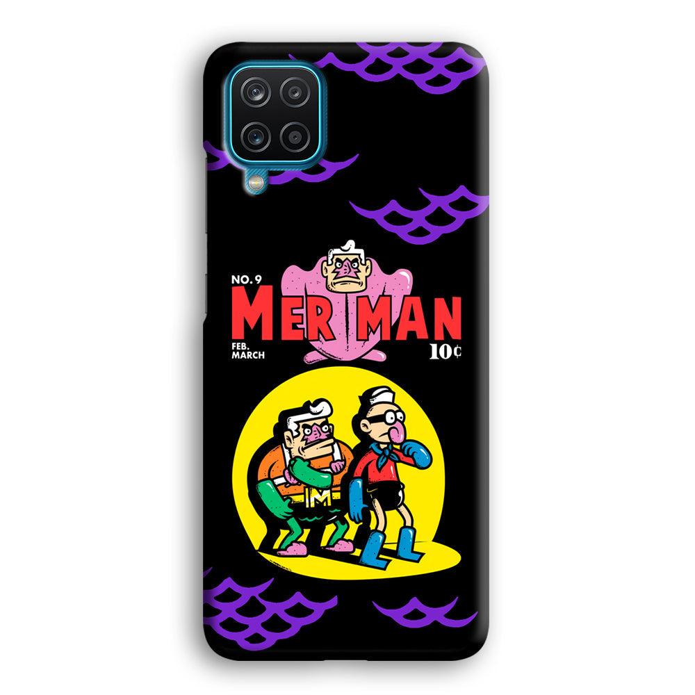 Spongebob Squarepants Mer Man Hero Show Samsung Galaxy A12 Case-Oxvistore