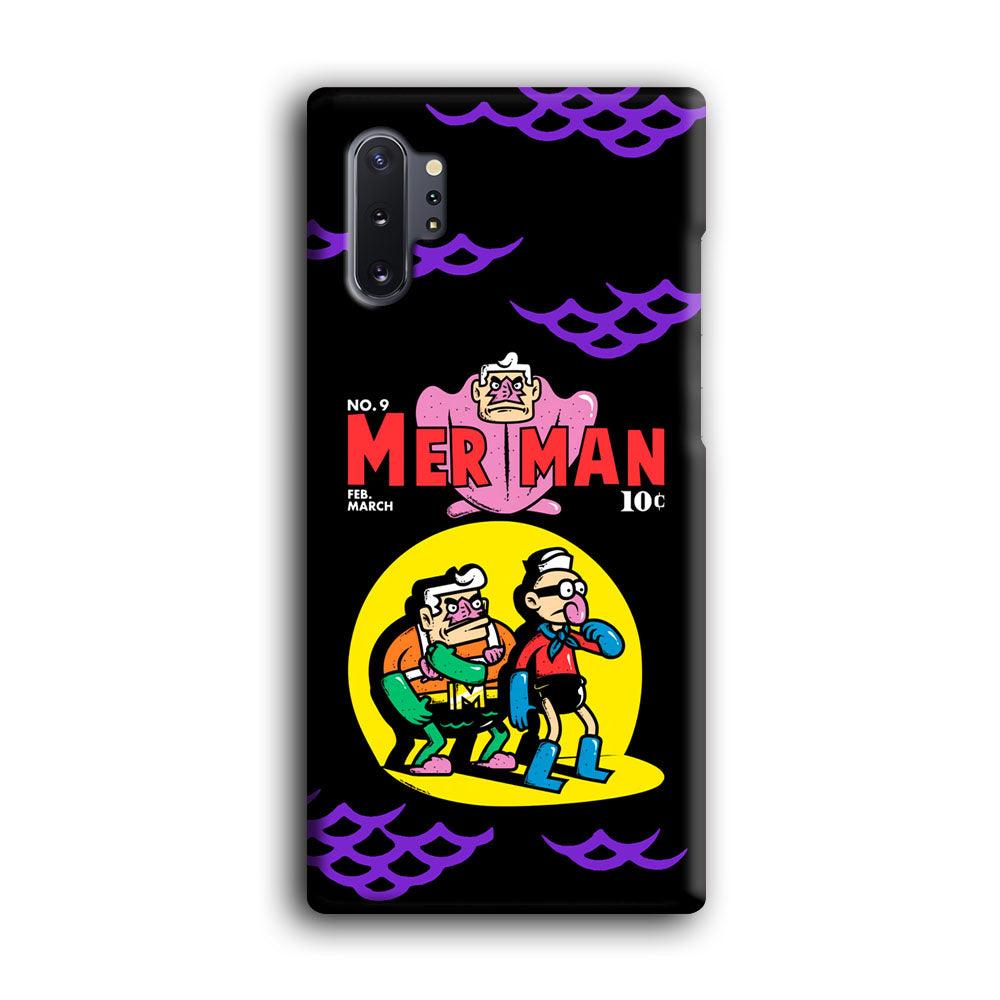 Spongebob Squarepants Mer Man Hero Show Samsung Galaxy Note 10 Plus Case-Oxvistore