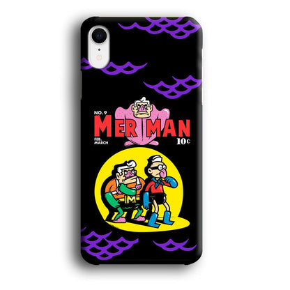 Spongebob Squarepants Mer Man Hero Show iPhone XR Case-Oxvistore