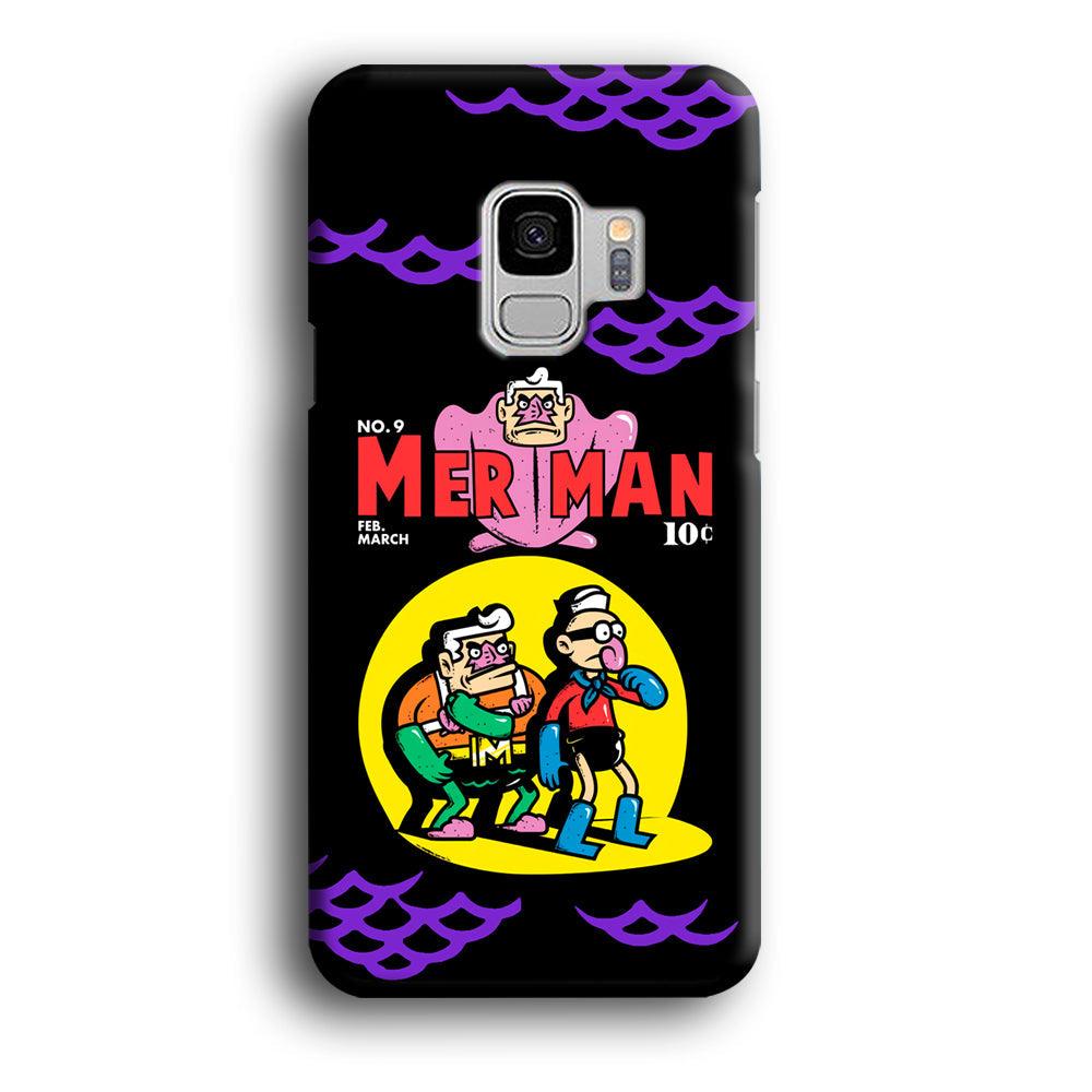 Spongebob Squarepants Mer Man Hero Show Samsung Galaxy S9 Case-Oxvistore