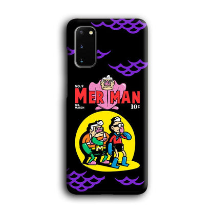 Spongebob Squarepants Mer Man Hero Show Samsung Galaxy S20 Case-Oxvistore