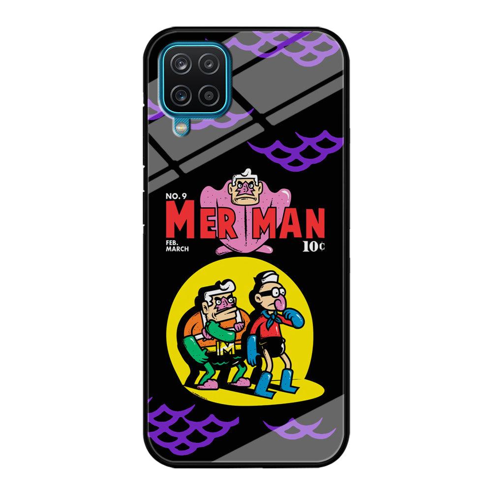 Spongebob Squarepants Mer Man Hero Show Samsung Galaxy A12 Case-Oxvistore