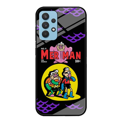 Spongebob Squarepants Mer Man Hero Show Samsung Galaxy A32 Case-Oxvistore