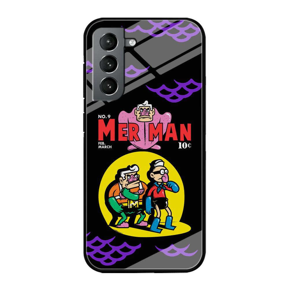 Spongebob Squarepants Mer Man Hero Show Samsung Galaxy S21 Case-Oxvistore