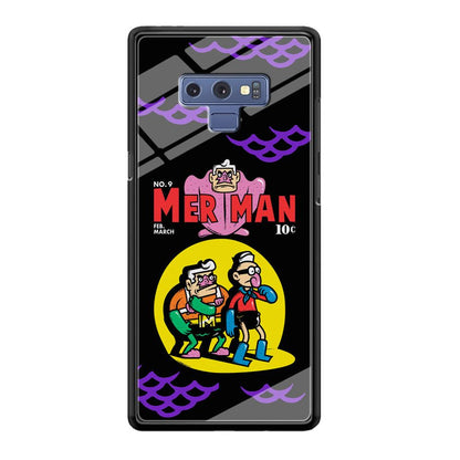 Spongebob Squarepants Mer Man Hero Show Samsung Galaxy Note 9 Case-Oxvistore