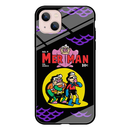 Spongebob Squarepants Mer Man Hero Show iPhone 13 Case-Oxvistore