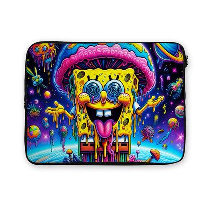 Spongebob Trippy Mushroom Laptop Sleeve Protective Cover