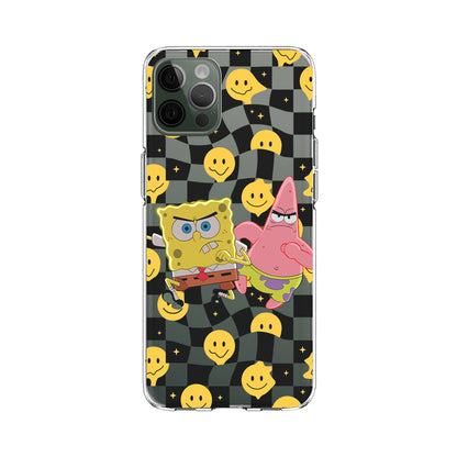 Spongebob and Patrick are Angry Clear Soft Case