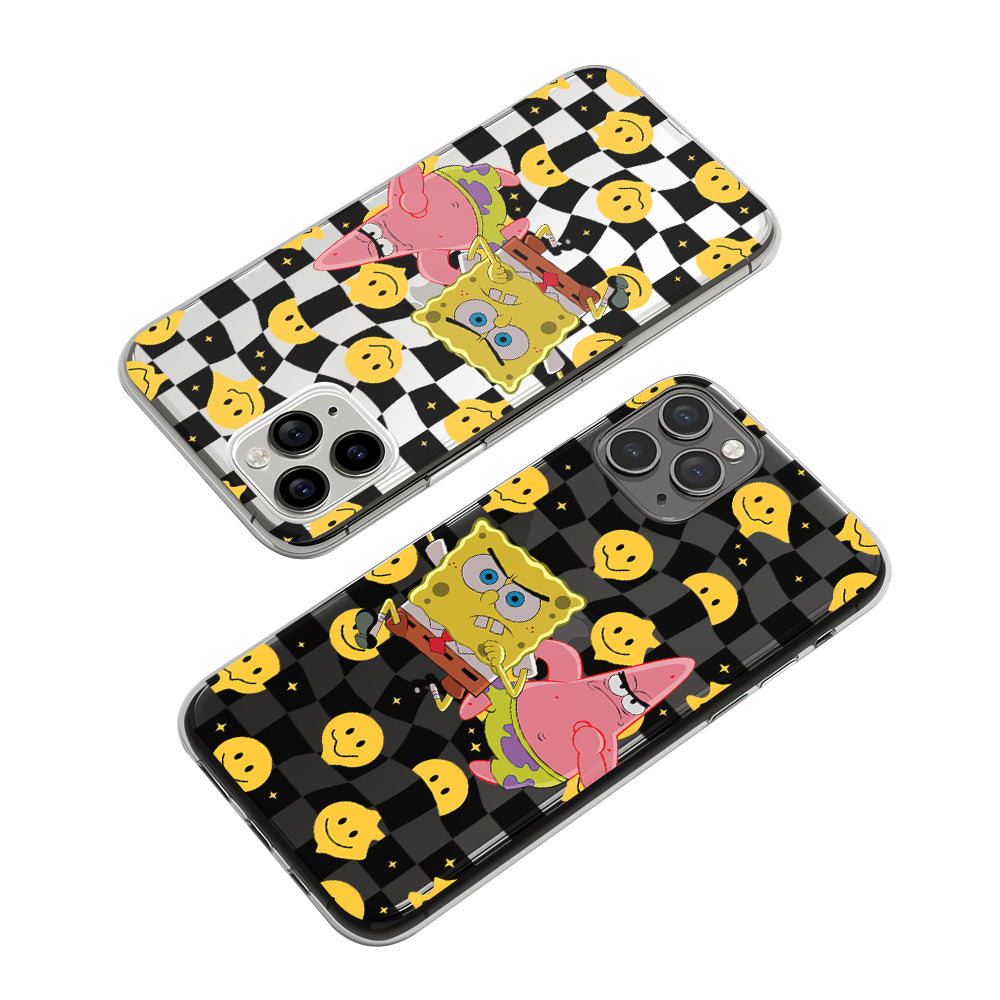 Spongebob and Patrick are Angry Clear Soft Case