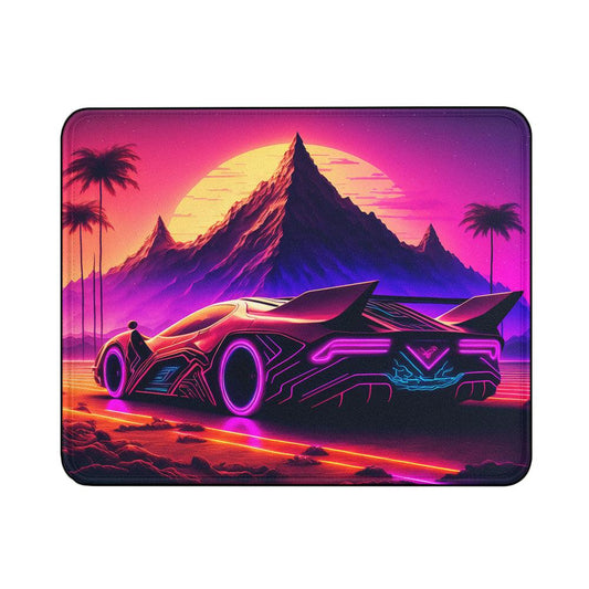 Sports Car Futuristic Mountain Sunset Mouse Pads-18x21 CM-Oxvistore