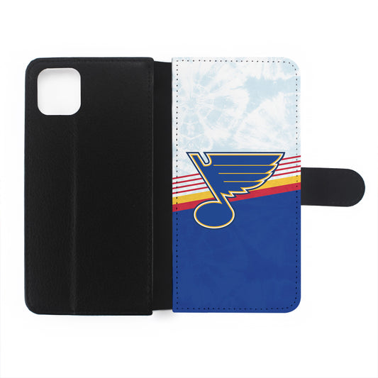 St. Louis Blues Logo Flip Wallet Phone Case