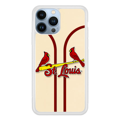 St. Louis Cardinals Jersey 2D Rubber Phone Case