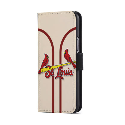 St. Louis Cardinals Jersey Flip Wallet Phone Case