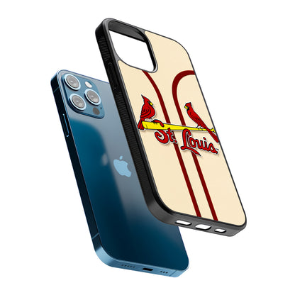 St. Louis Cardinals Jersey 2D Rubber Phone Case