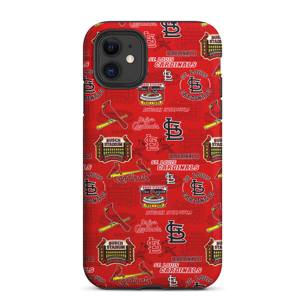 St. Louis Cardinals Retro 2 in 1 Tough Phone Case