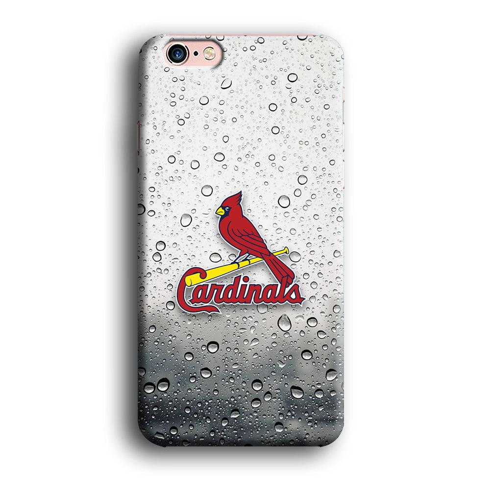 St Louis Cardinals Sticker on Rainy Day iPhone 6 | 6s Case-Oxvistore