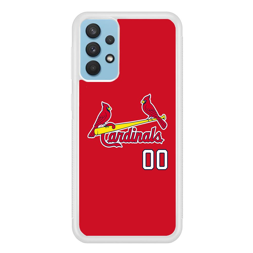 St Louis Cardinals The Red Bird Samsung Galaxy A32 Case-Oxvistore