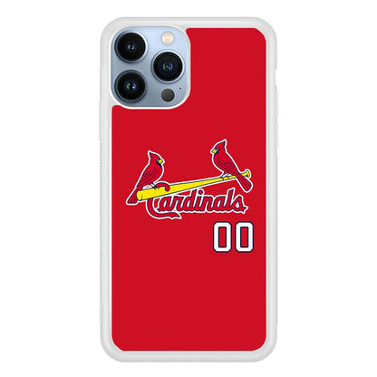 St Louis Cardinals The Red Bird iPhone 14 Pro Max Case-Oxvistore