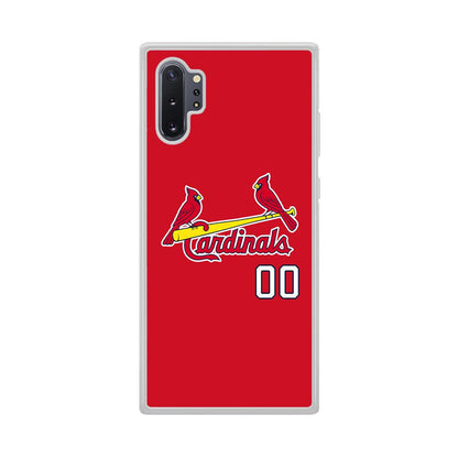 St Louis Cardinals The Red Bird Samsung Galaxy Note 10 Plus Case-Oxvistore