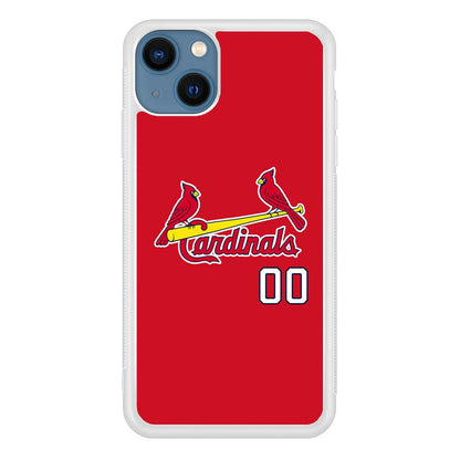 St Louis Cardinals The Red Bird iPhone 15 Plus Case-Oxvistore