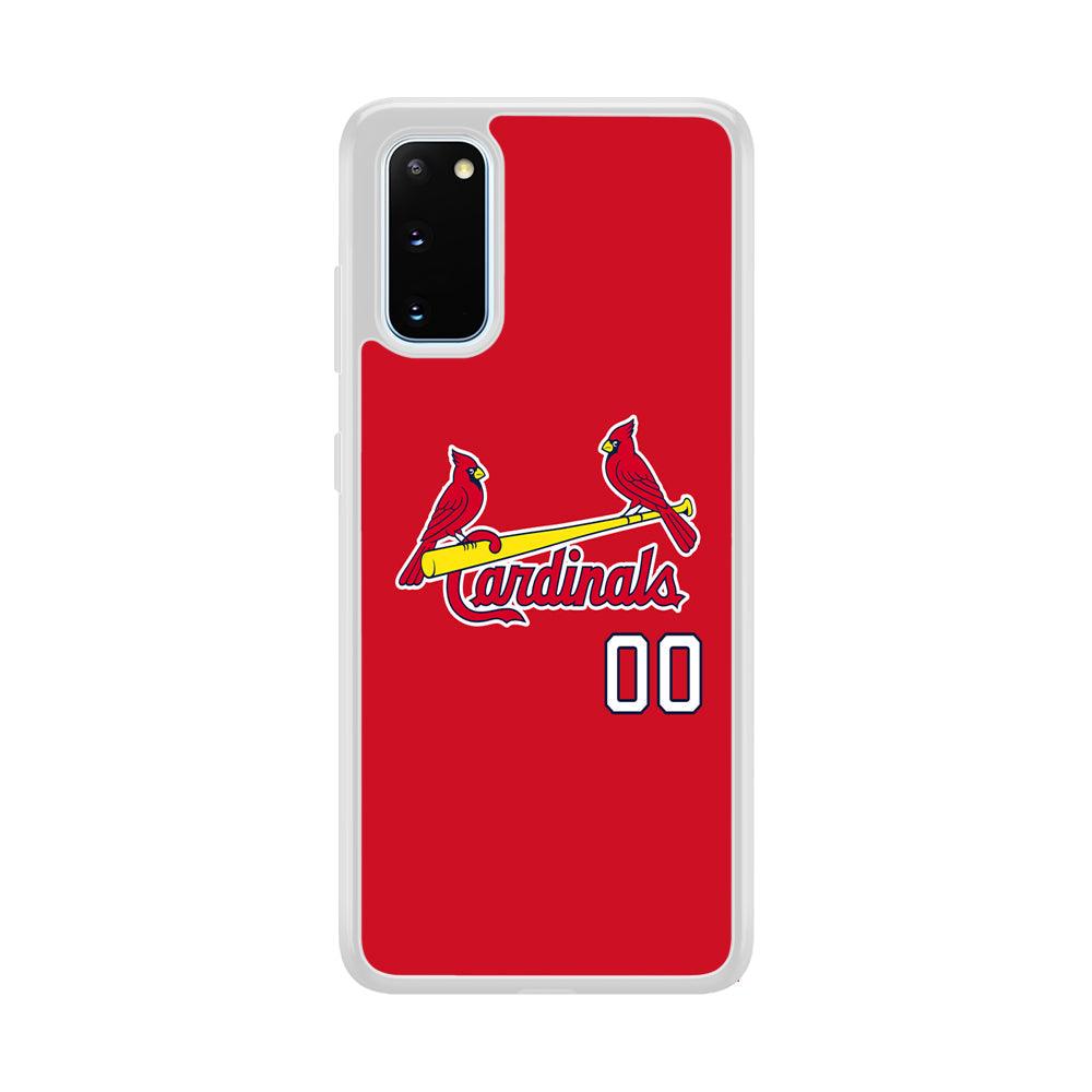 St Louis Cardinals The Red Bird Samsung Galaxy S20 Case-Oxvistore