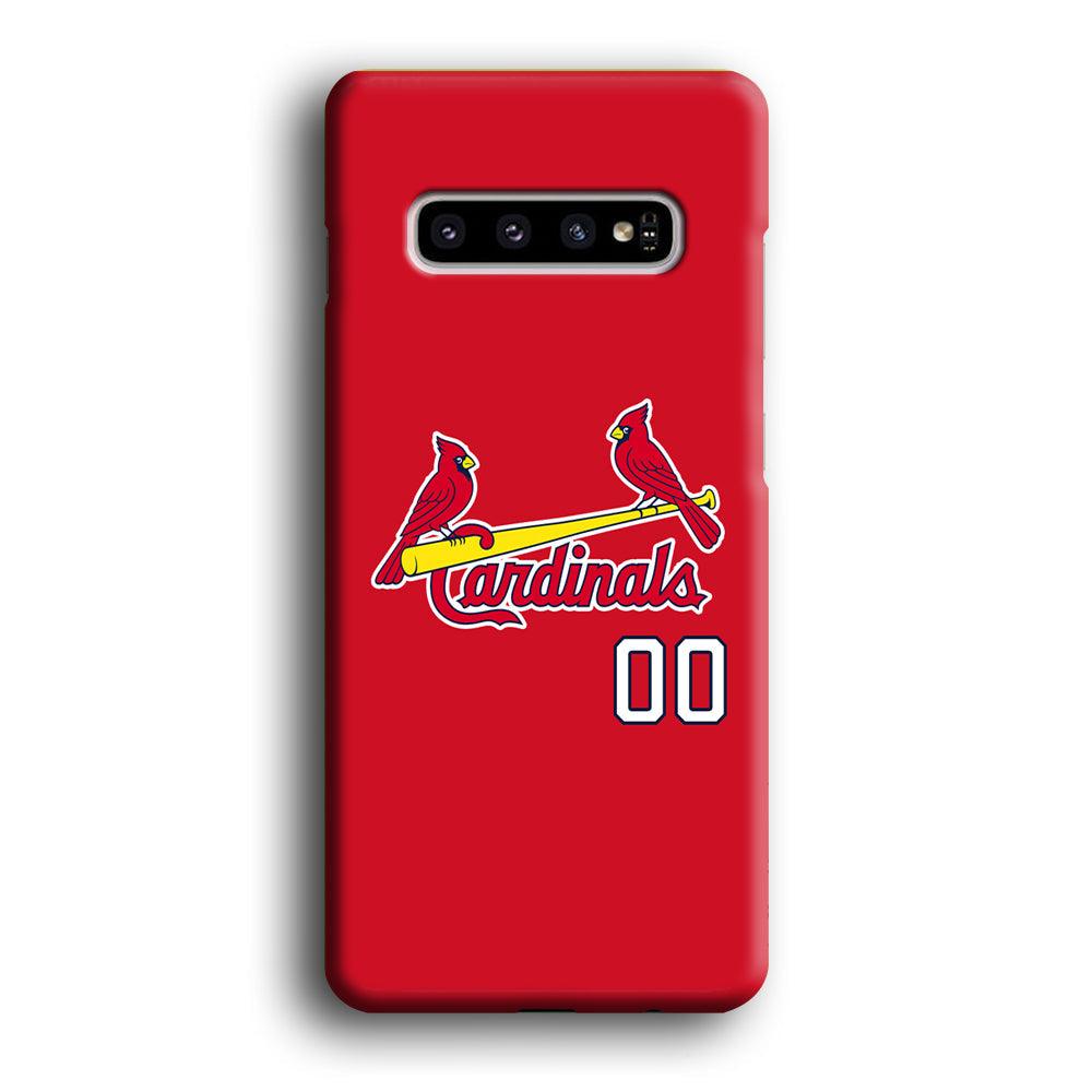 St Louis Cardinals The Red Bird Samsung Galaxy S10 Case-Oxvistore