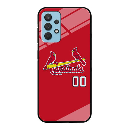 St Louis Cardinals The Red Bird Samsung Galaxy A32 Case-Oxvistore