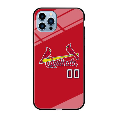 St Louis Cardinals The Red Bird iPhone 12 Pro Case-Oxvistore