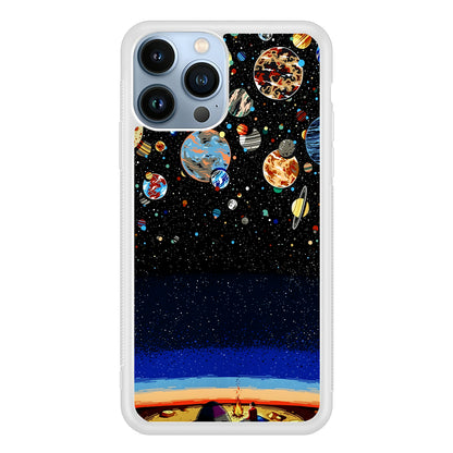 Star Night Camping 2D Rubber Phone Case