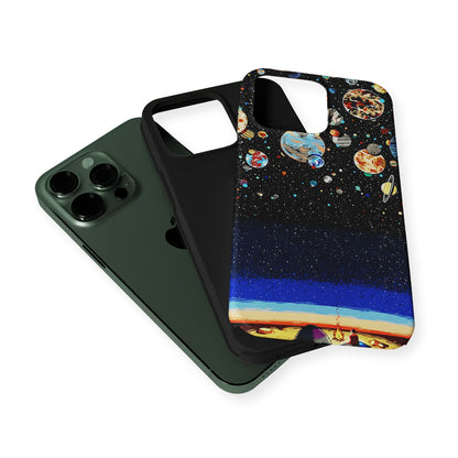 Star Night Camping 2 in 1 Tough Phone Case