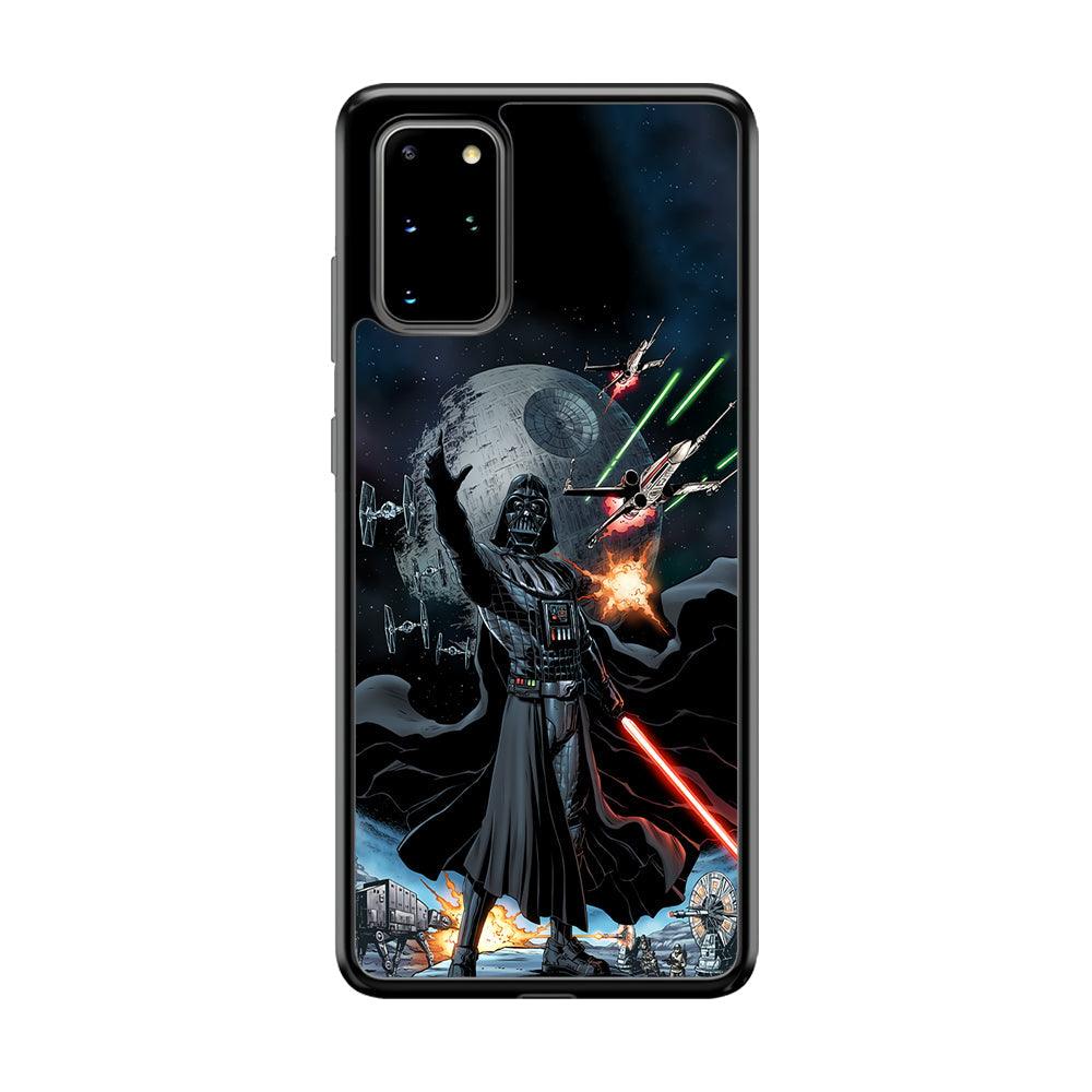 Star Wars Commander of Troopers Samsung Galaxy S20 Plus Case-Rubber Black (2D Case)-Oxvistore