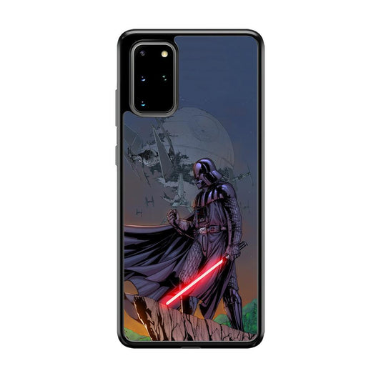 Star Wars Faith of Darth Vader Samsung Galaxy S20 Plus Case-Rubber Black (2D Case)-Oxvistore