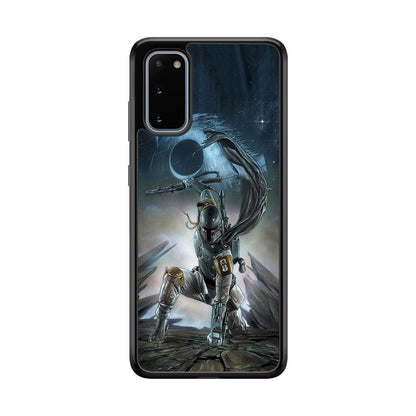 Star Wars Fett in Action Samsung Galaxy S20 Case-Oxvistore