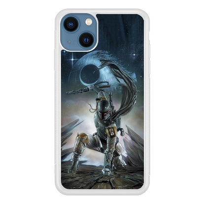 Star Wars Fett in Action iPhone 15 Case-Oxvistore