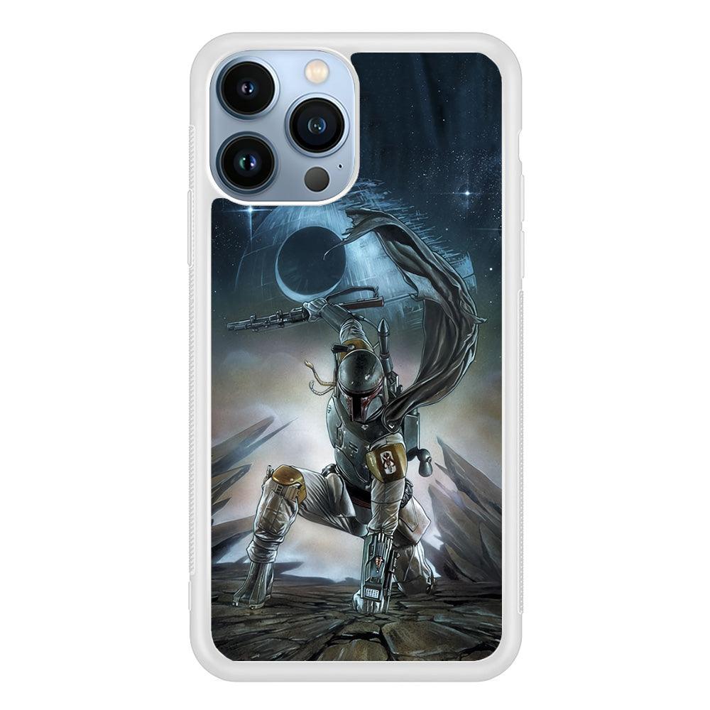 Star Wars Fett in Action iPhone 15 Pro Max Case-Oxvistore