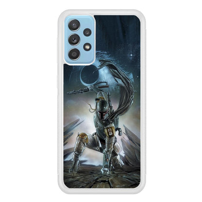 Star Wars Fett in Action Samsung Galaxy A52 Case-Oxvistore