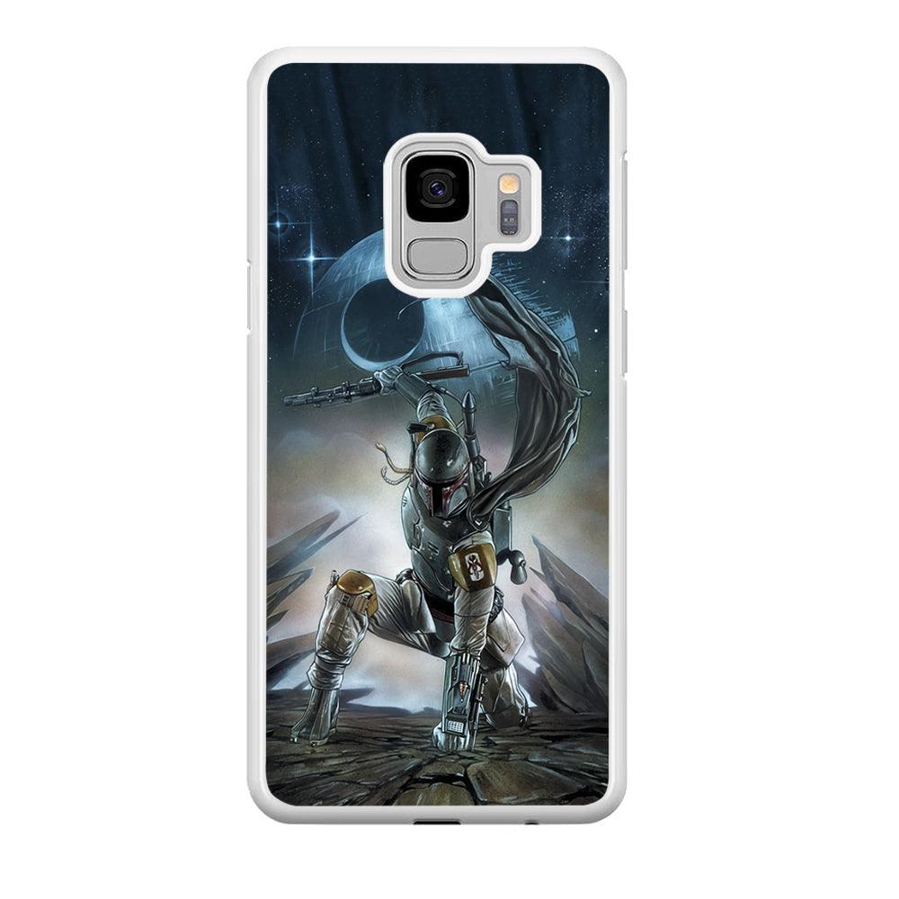 Star Wars Fett in Action Samsung Galaxy S9 Case-Oxvistore