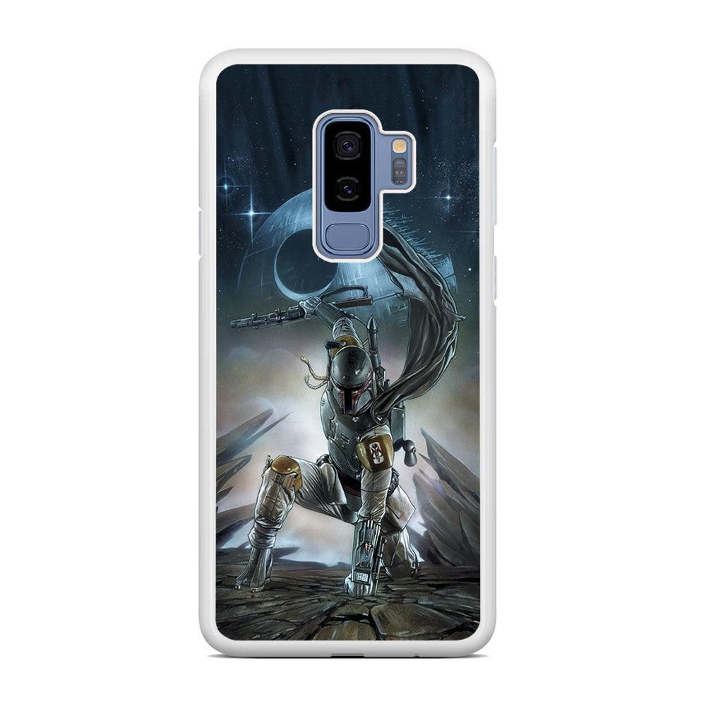 Star Wars Fett in Action Samsung Galaxy S9 Plus Case-Oxvistore