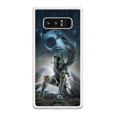 Star Wars Fett in Action Samsung Galaxy Note 8 Case-Oxvistore