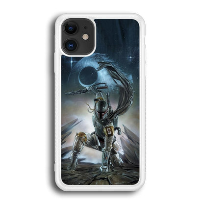 Star Wars Fett in Action iPhone 12 Case-Oxvistore