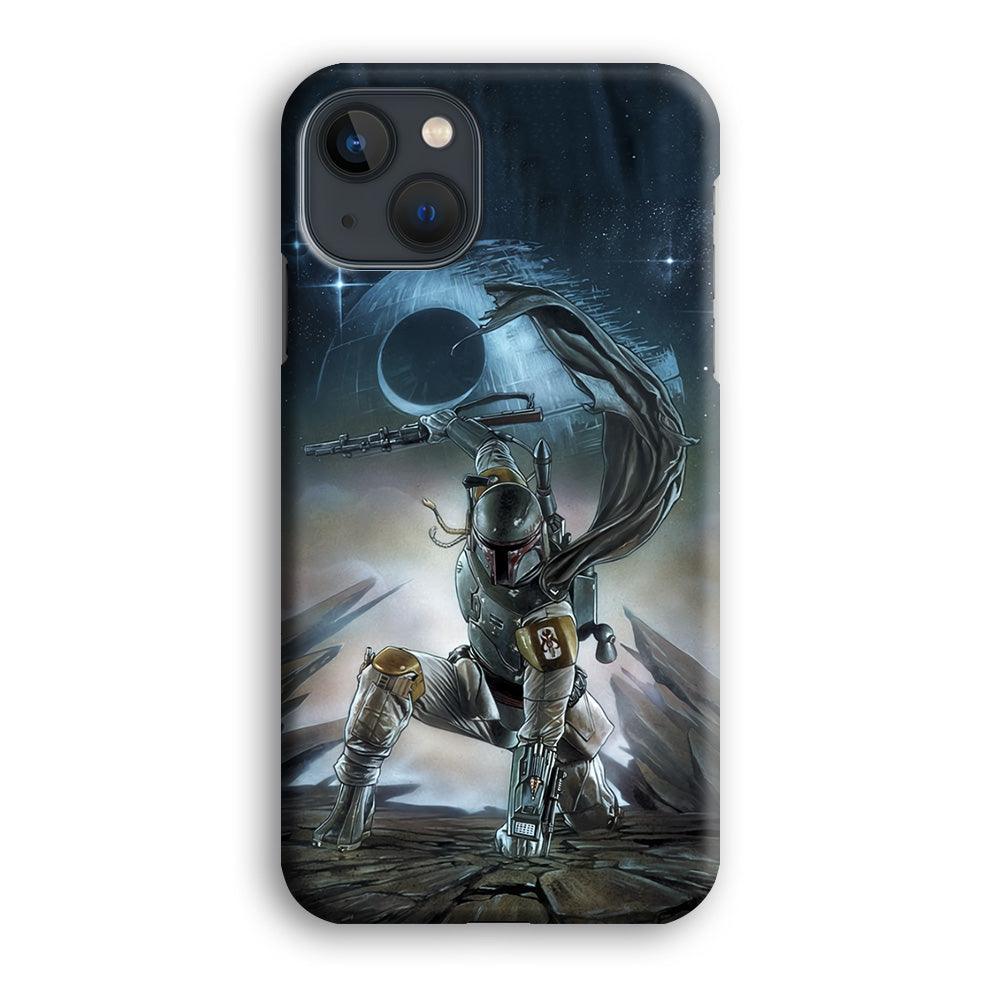 Star Wars Fett in Action iPhone 14 Case-Oxvistore