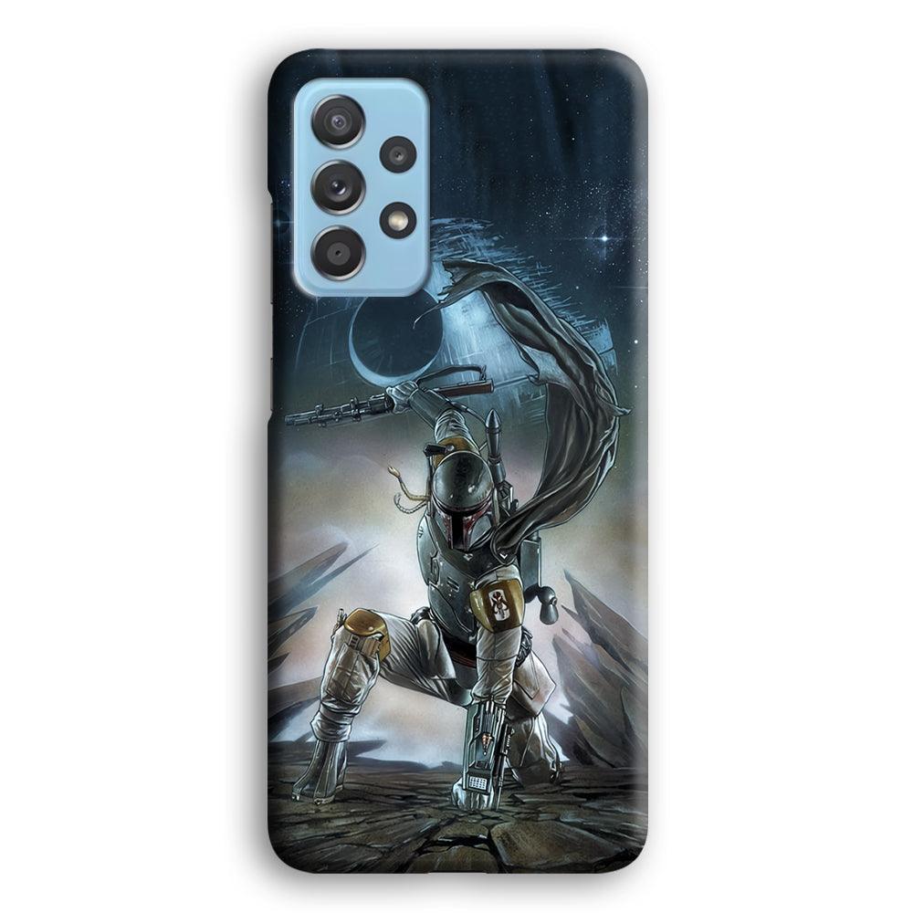 Star Wars Fett in Action Samsung Galaxy A52 Case-Oxvistore