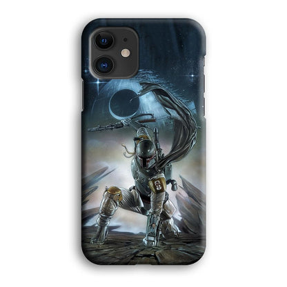 Star Wars Fett in Action iPhone 12 Case-Oxvistore